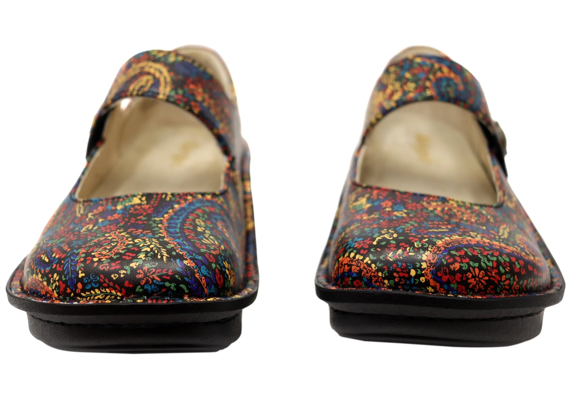 Alegria Paloma Womens Leather Mary Jane Shoes Bold & Beautiful