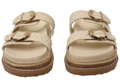 Billini Anastasia Womens Comfortable Platform Slides Sandals