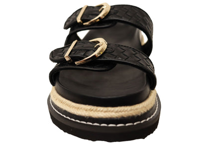 Billini Anastasia Womens Comfortable Platform Slides Sandals