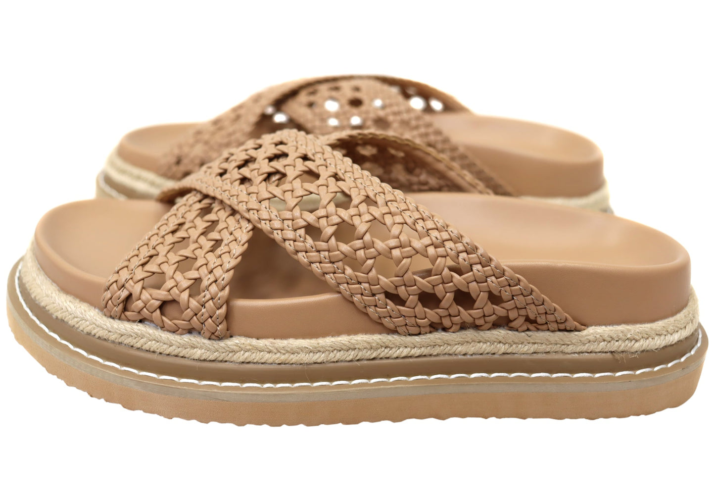 Billini Atzi Womens Comfortable Platform Slides Sandals