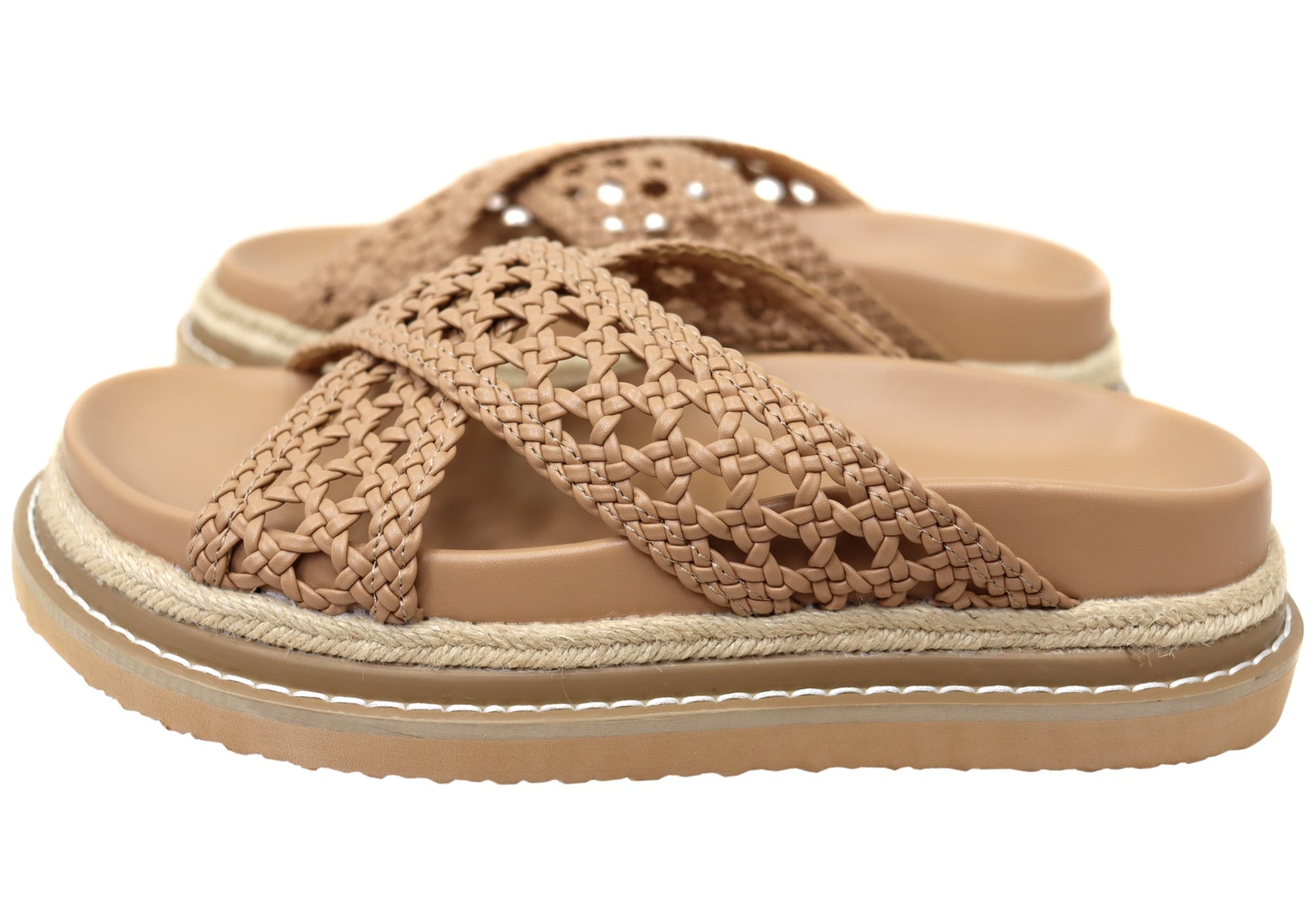 Billini Atzi Womens Comfortable Platform Slides Sandals
