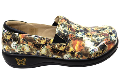 Alegria Keli Womens Leather Professional Slip On Shoes