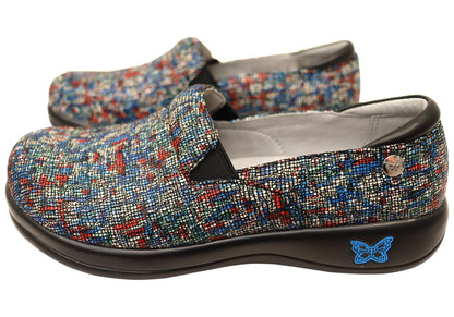Alegria Keli Womens Leather Professional Slip On Shoes
