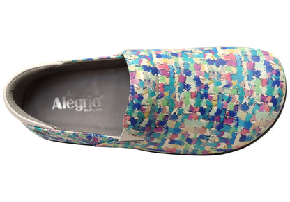 Alegria Keli Womens Leather Professional Slip On Shoes