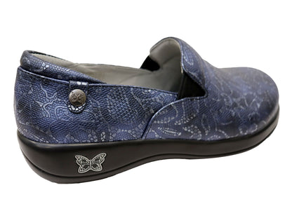 Alegria Keli Womens Leather Professional Slip On Shoes