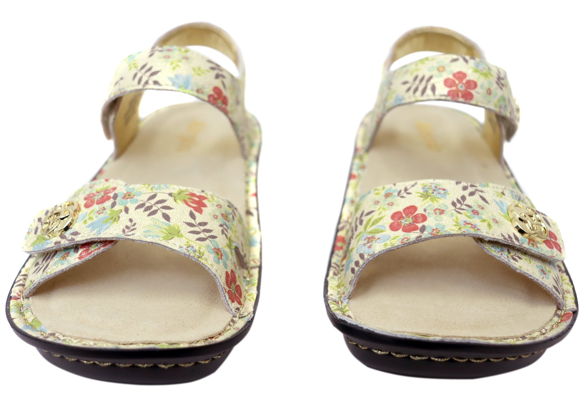 Alegria Vienna Womens Comfortable Leather Sandals Good As Gold