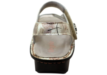 Alegria Vienna Womens Comfortable Leather Sandals Soft As I Leaf You
