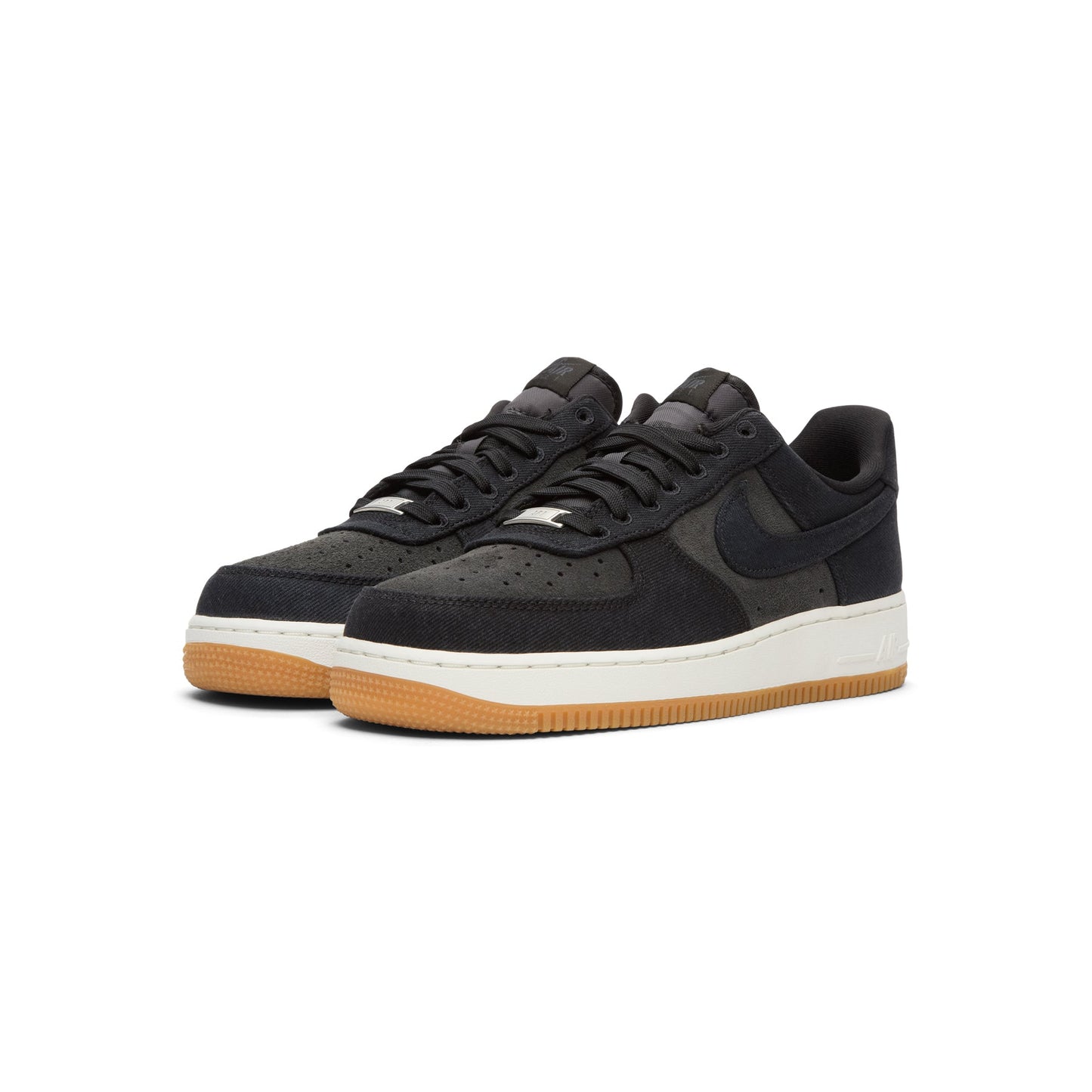 Nike Air Force 1 '07 LV8 (Black/Black-Dk Smoke Grey-Gum Med Brown)