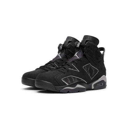 Nike Air Jordan 6 Retro "Cap and Gown"  (Black/Reflect Silver-Black)