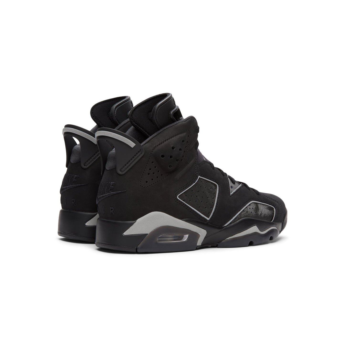 Nike Air Jordan 6 Retro "Cap and Gown"  (Black/Reflect Silver-Black)