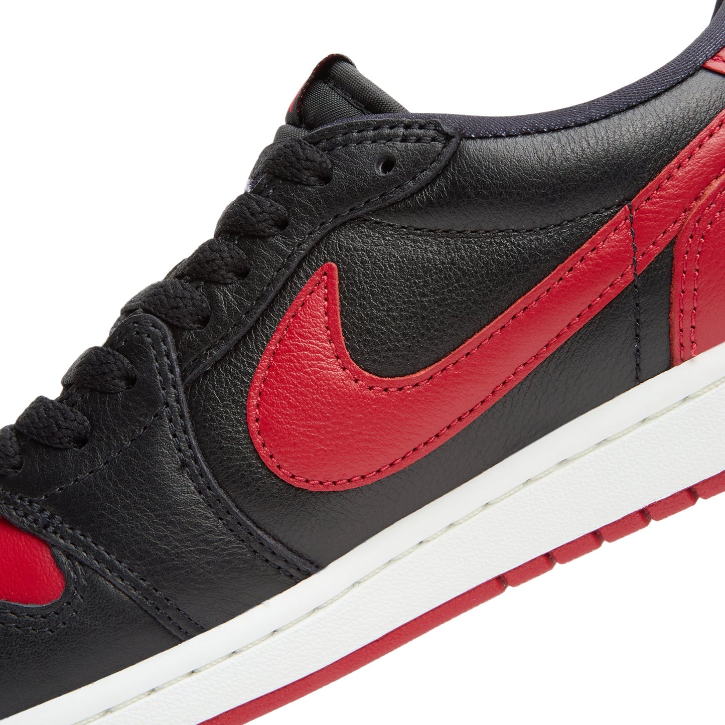 Jordan Air Jordan 1 Retro Low OG "Banned" (Black/Black-Varsity Red-Summit White)