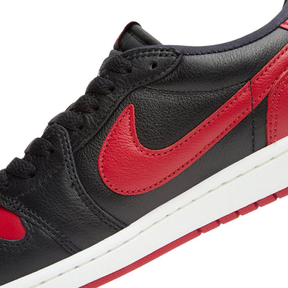 Jordan Air Jordan 1 Retro Low OG "Banned" (Black/Black-Varsity Red-Summit White)