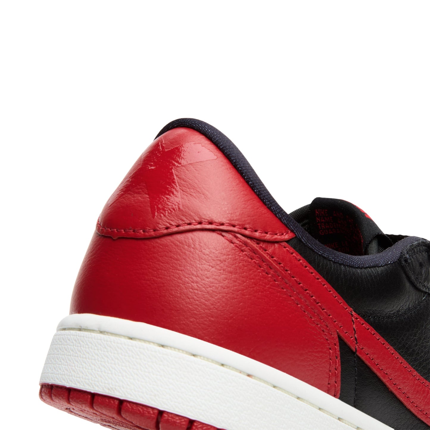 Jordan Air Jordan 1 Retro Low OG "Banned" (Black/Black-Varsity Red-Summit White)