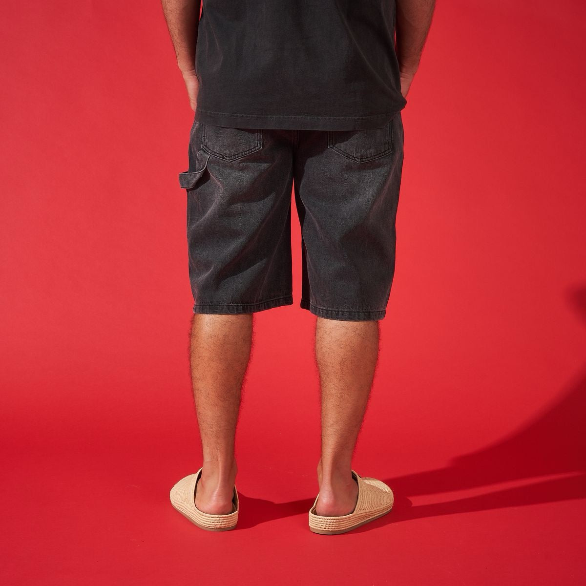 DUAA ''THRIVING'' FLAME STONE DENIM SHORT