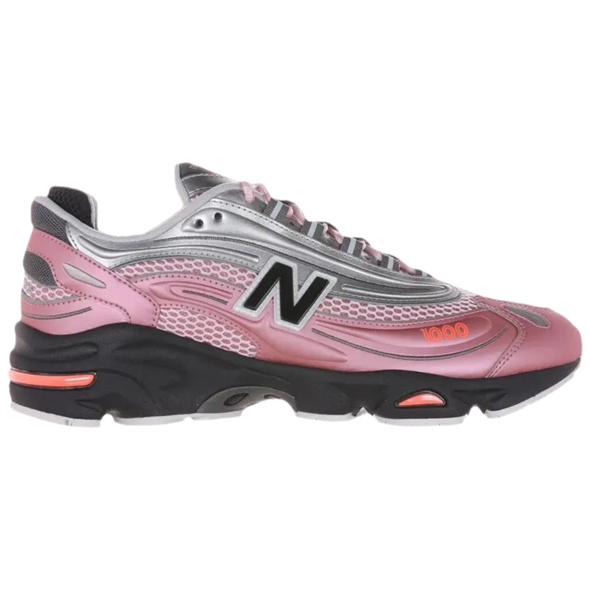 New Balance 1000 Pink Metallic Silver