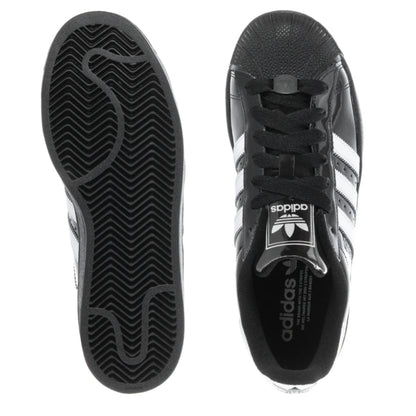 adidas Superstar II Black Patent White (GS)