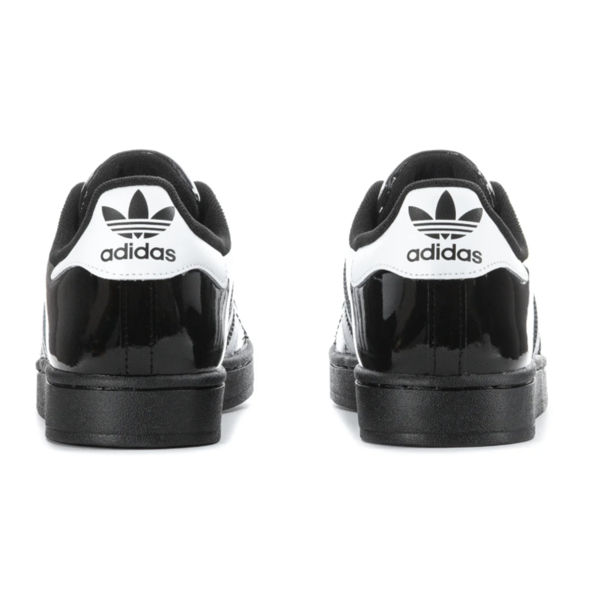adidas Superstar II Black Patent White (GS)