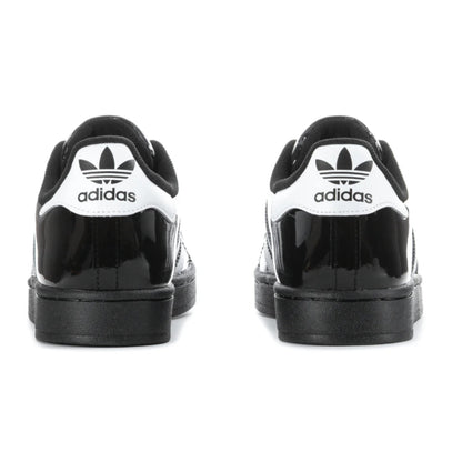 adidas Superstar II Black Patent White (GS)
