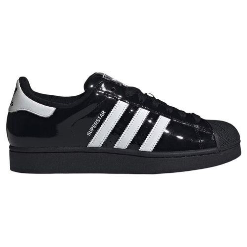 adidas Superstar II Black White Patent Leather