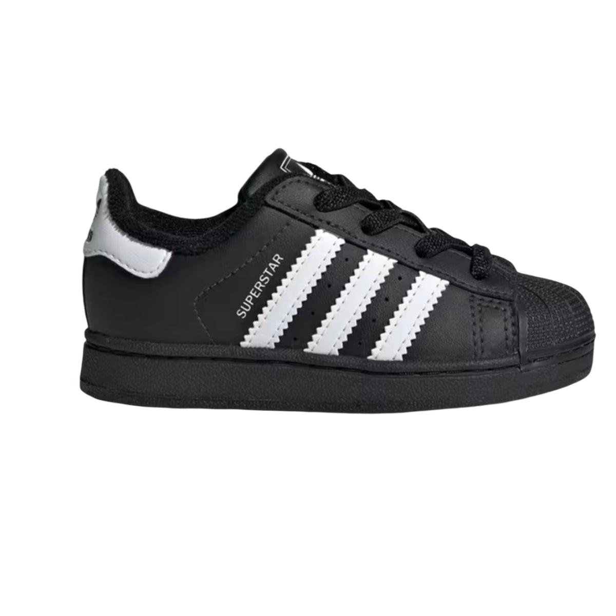 adidas Superstar II Elastic Lace Core Black Cloud White (TD)