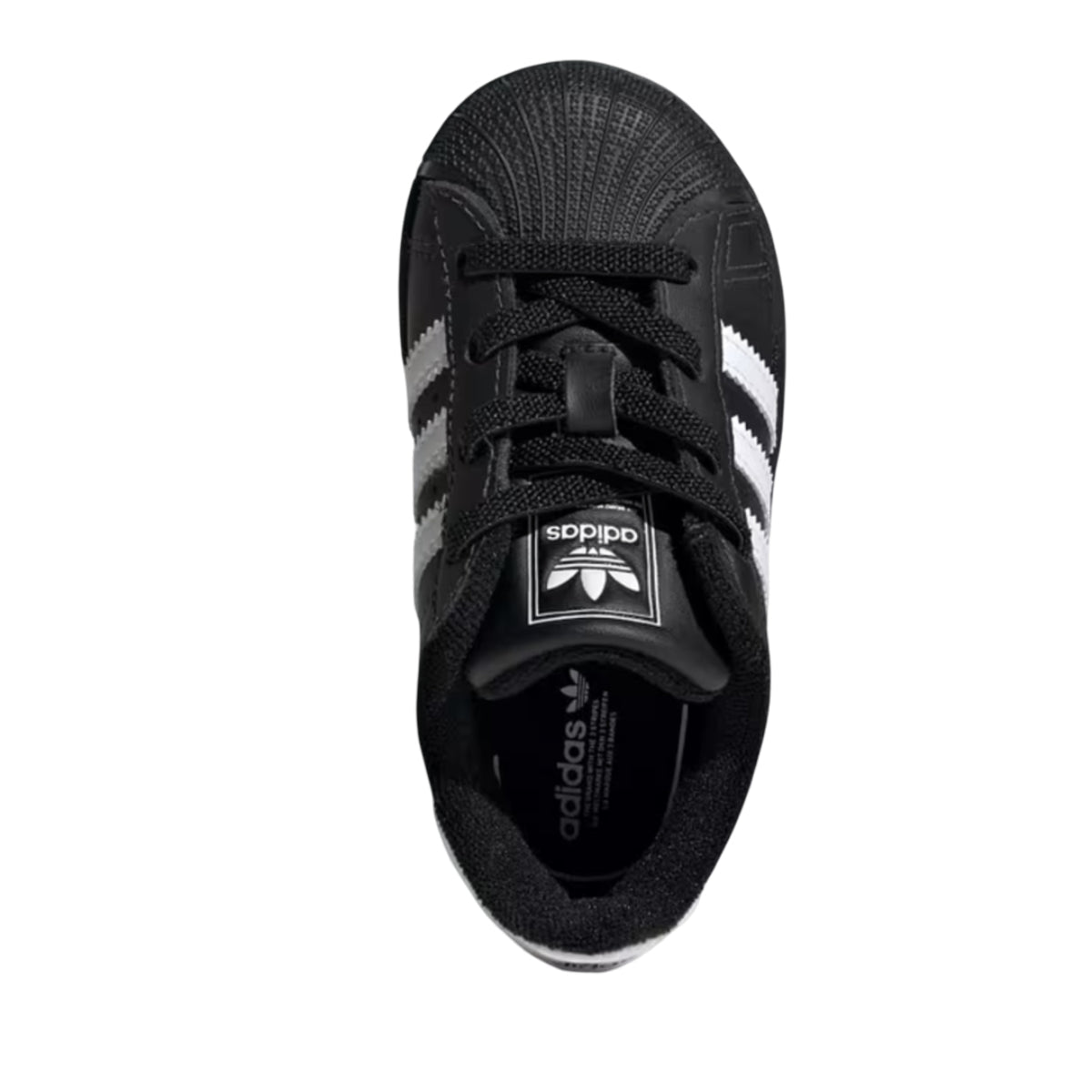 adidas Superstar II Elastic Lace Core Black Cloud White (TD)