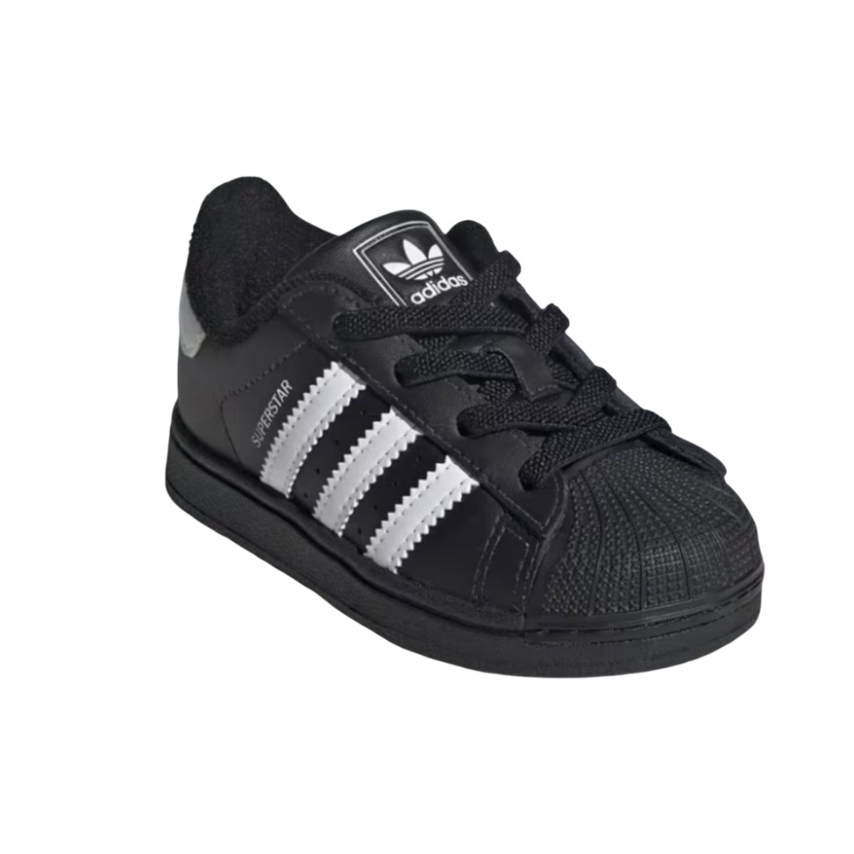 adidas Superstar II Elastic Lace Core Black Cloud White (TD)