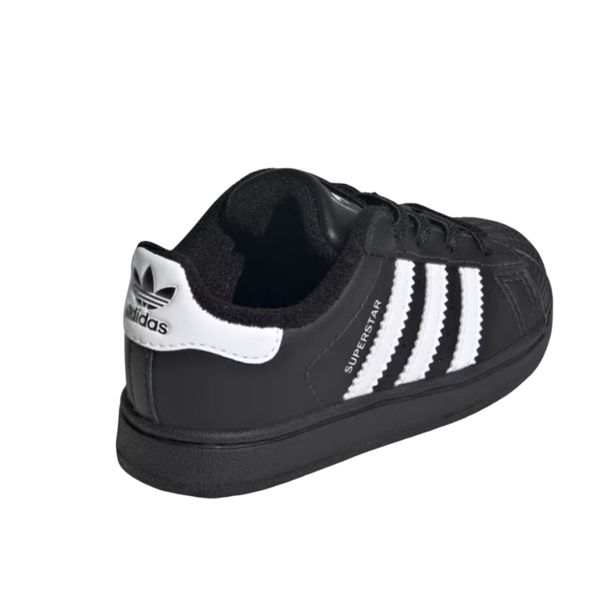 adidas Superstar II Elastic Lace Core Black Cloud White (TD)