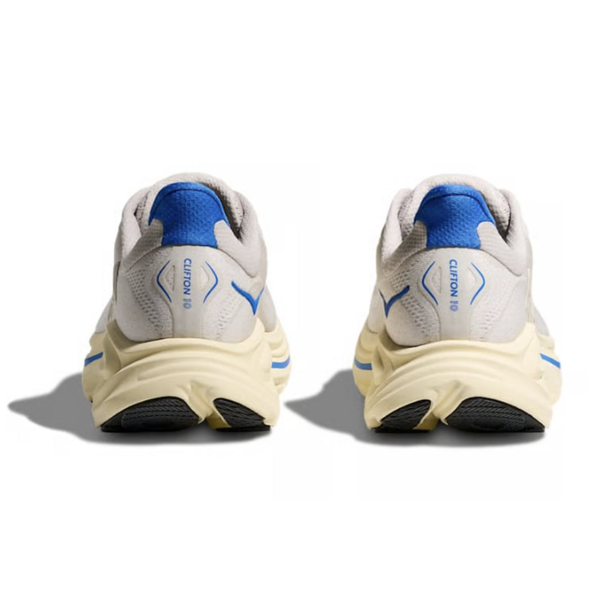 Hoka Clifton 10 Stucco & Virtual Blue