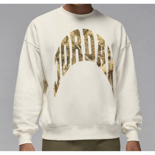 Jordan Brooklyn French Terry Realtree Crewneck Sail Black