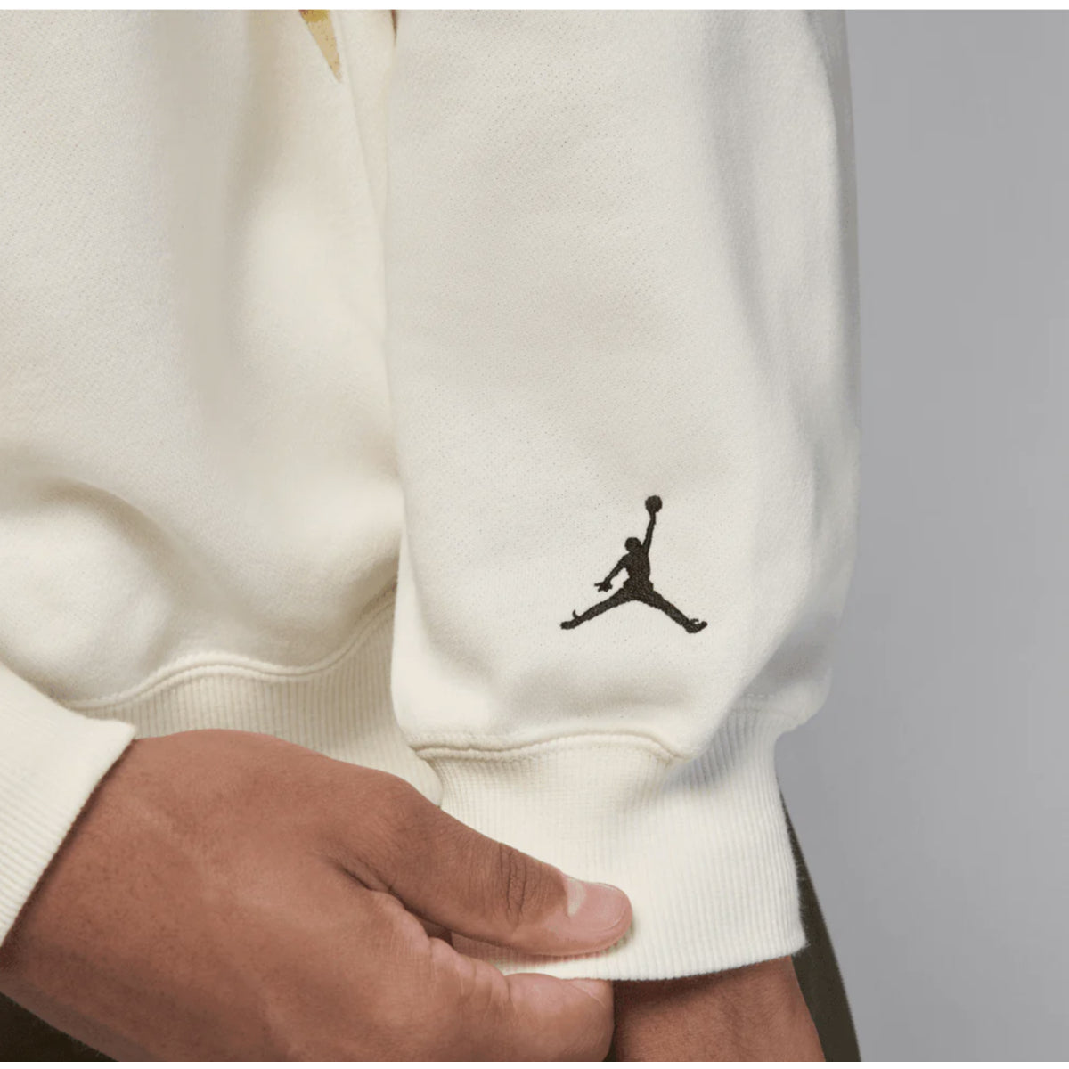 Jordan Brooklyn French Terry Realtree Crewneck Sail Black