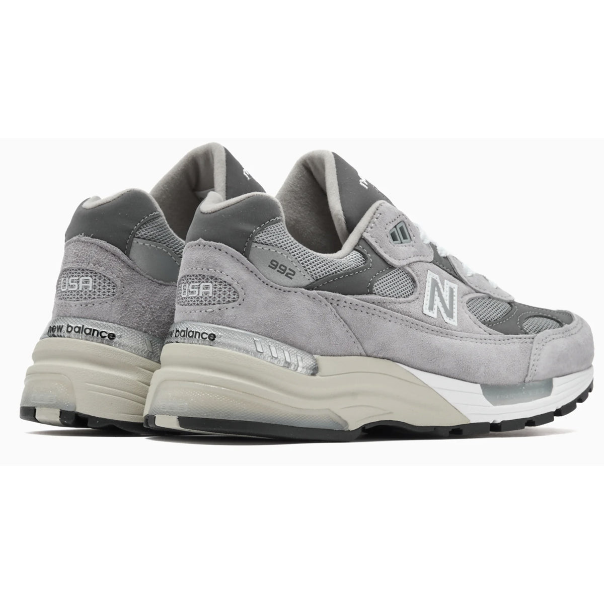 New Balance 992 MiUSA Grey Silver Metallic