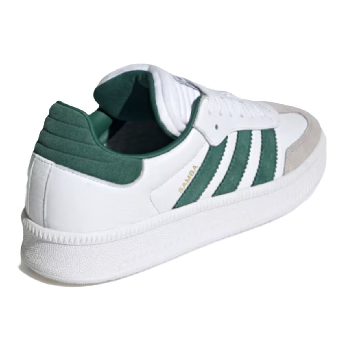 Adidas Samba XLG Cloud White Collegiate Green Clear Granite