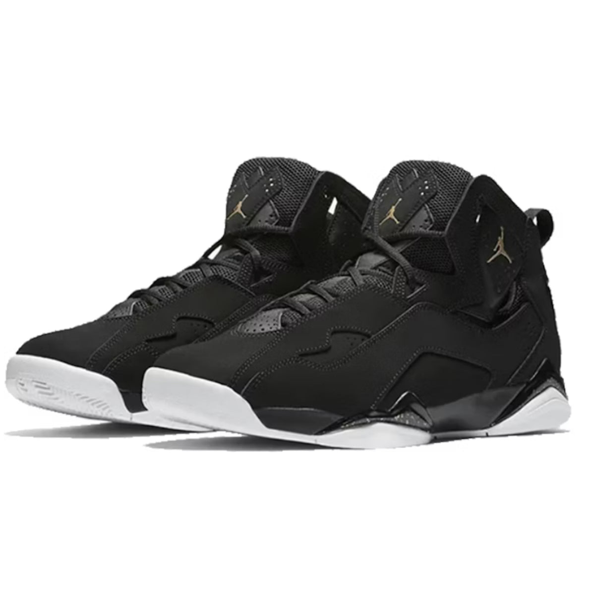 Jordan True Flight Nike Black Metallic Gold