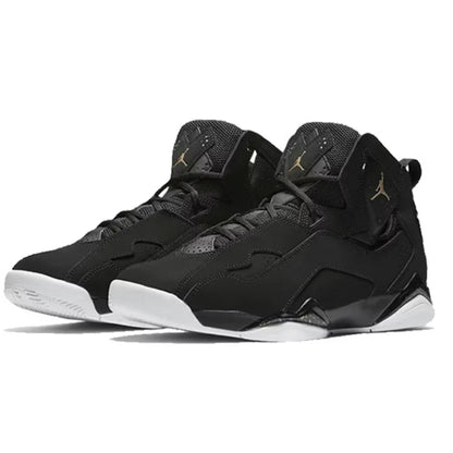 Jordan True Flight Nike Black Metallic Gold