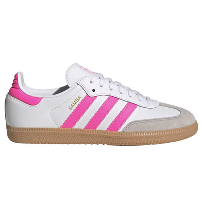 adidas Samba OG Cloud White Lucid Pink Gum (GS)