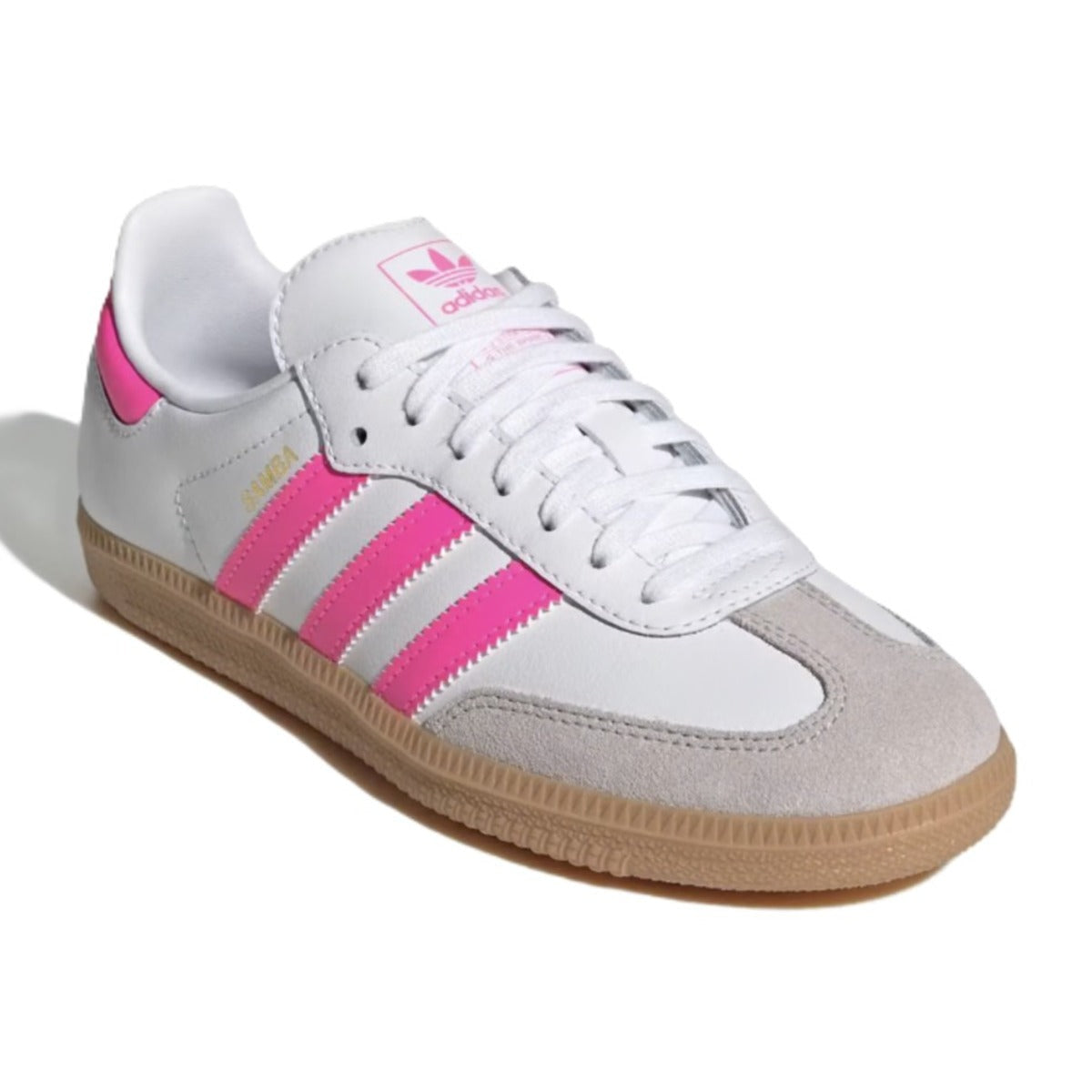 adidas Samba OG Cloud White Lucid Pink Gum (GS)
