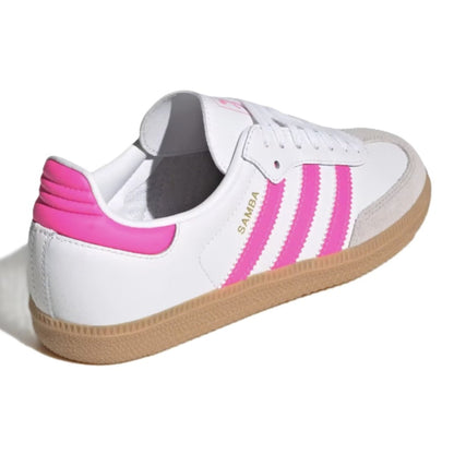 adidas Samba OG Cloud White Lucid Pink Gum (GS)