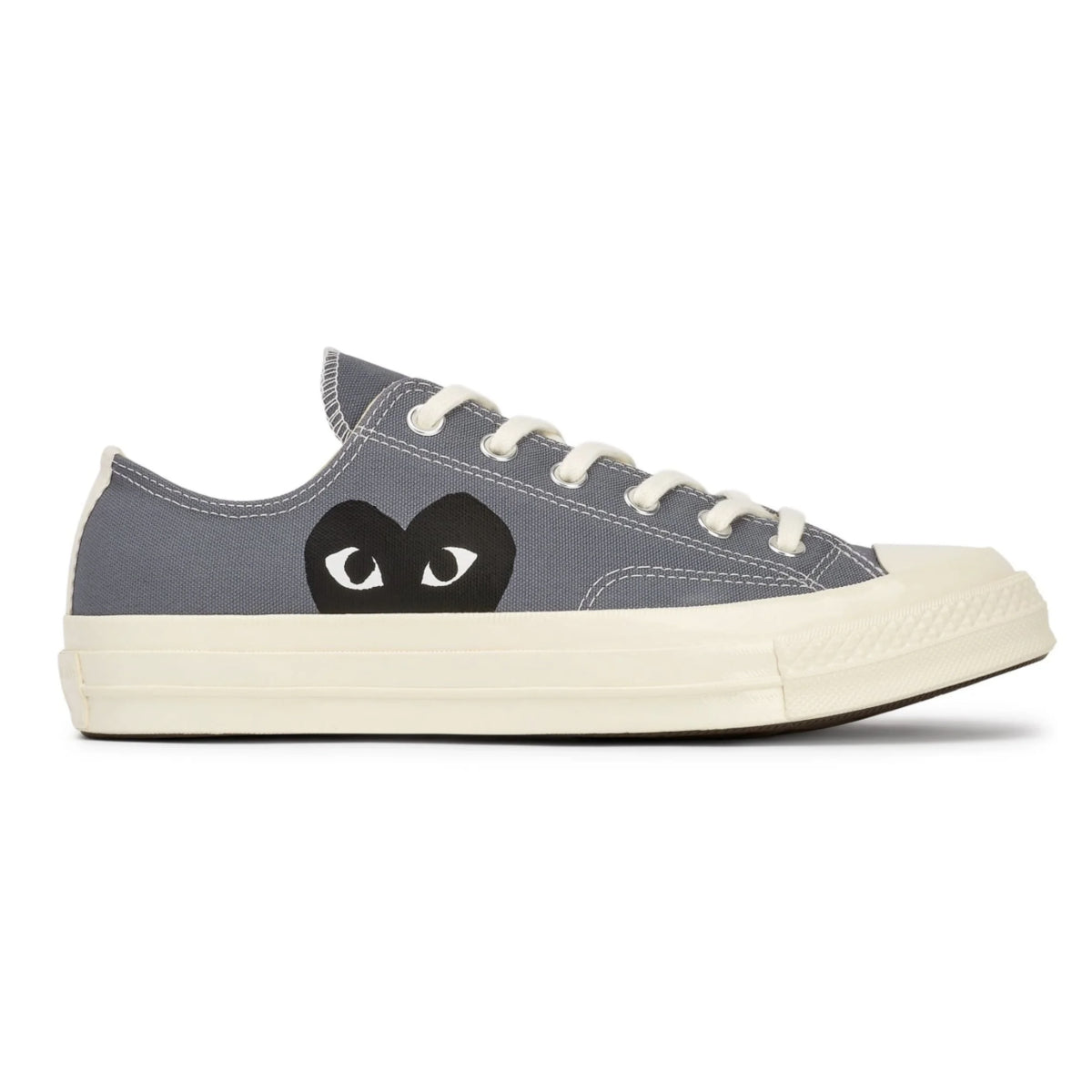 Converse Chuck Taylor 70 Black Heart Low Top Grey