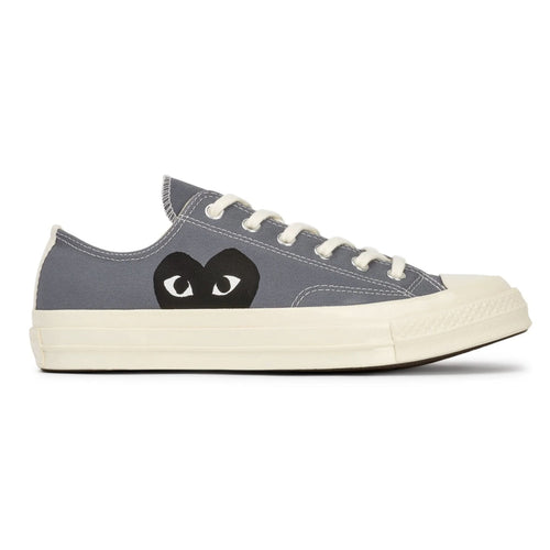 Converse Chuck Taylor 70 Black Heart Low Top Grey