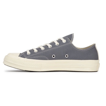 Converse Chuck Taylor 70 Black Heart Low Top Grey