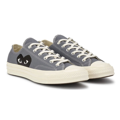 Converse Chuck Taylor 70 Black Heart Low Top Grey