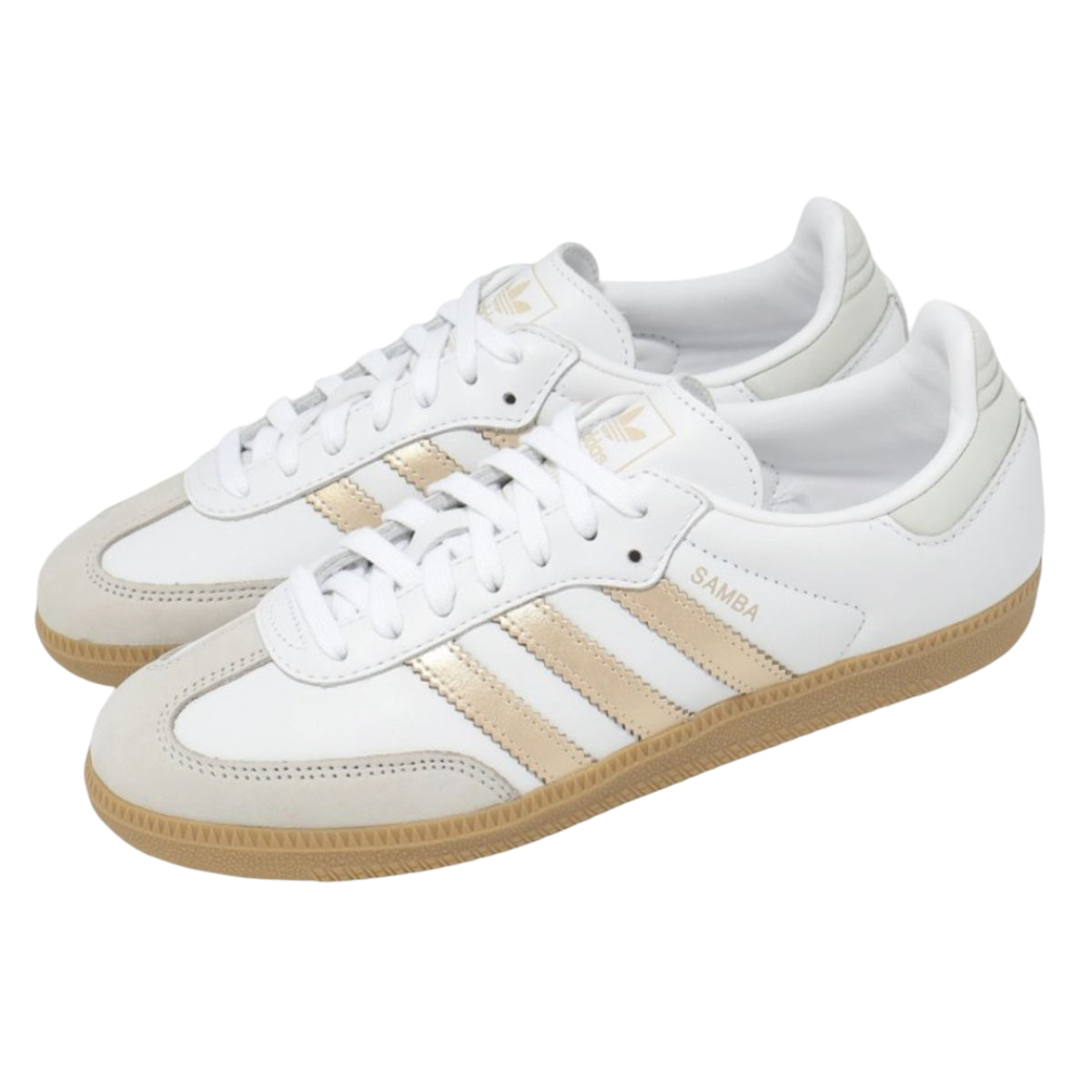 adidas Samba OG White Wonder Gold Metallic (W)