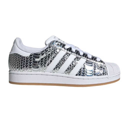 adidas Superstar II Patent Snakeskin Silver Metallic (W)
