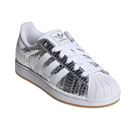 adidas Superstar II Patent Snakeskin Silver Metallic (W)