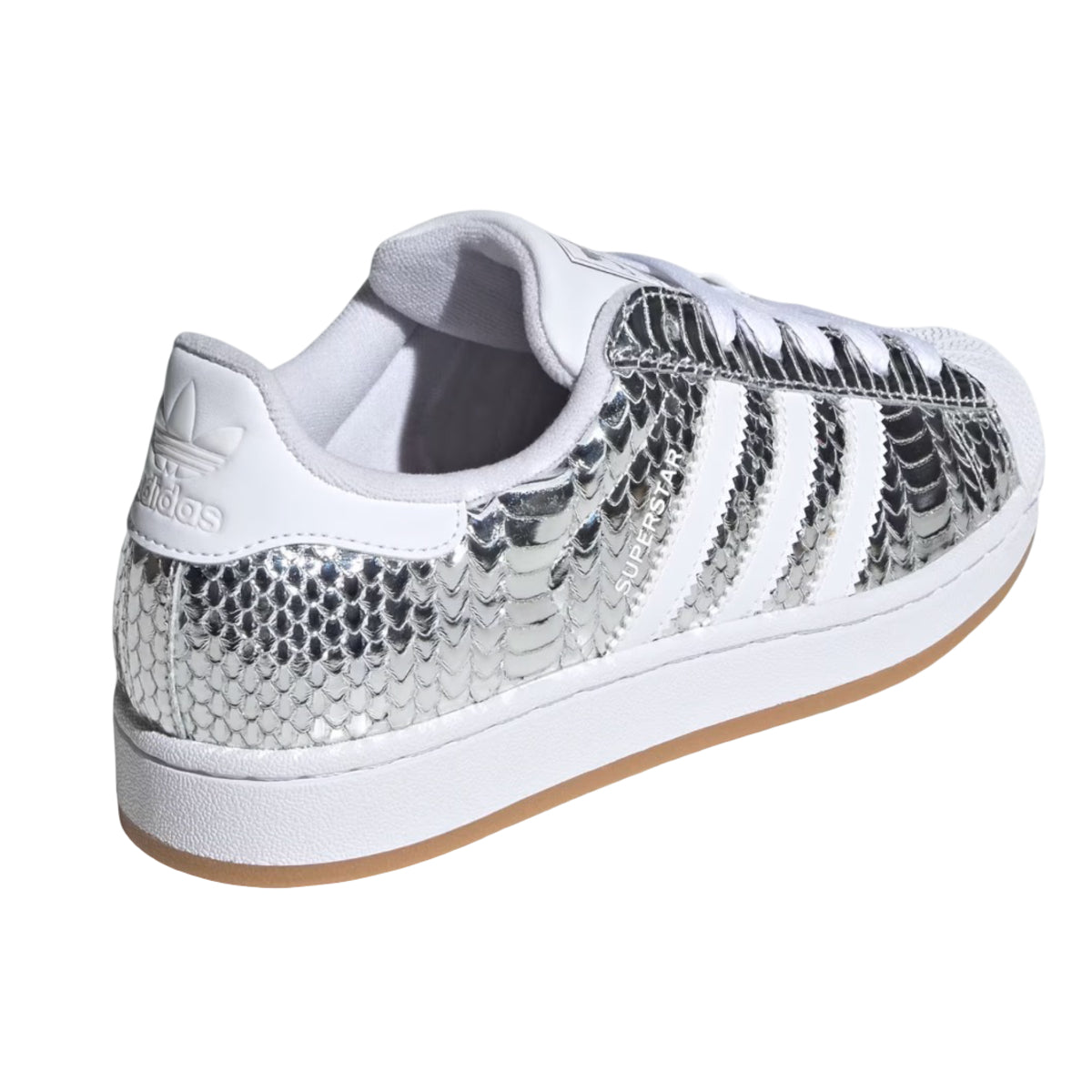 adidas Superstar II Patent Snakeskin Silver Metallic (W)