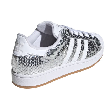 adidas Superstar II Patent Snakeskin Silver Metallic (W)