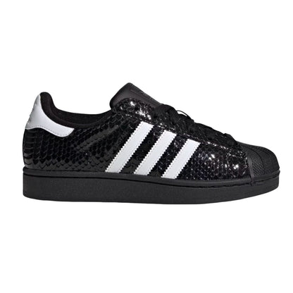 adidas Superstar II Patent Snakeskin Black White (W)