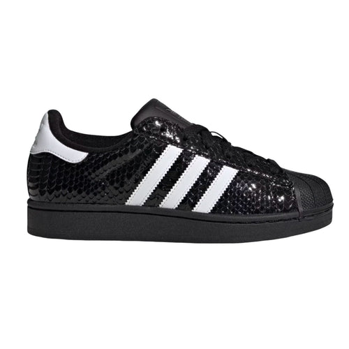 adidas Superstar II Patent Snakeskin Black White (W)