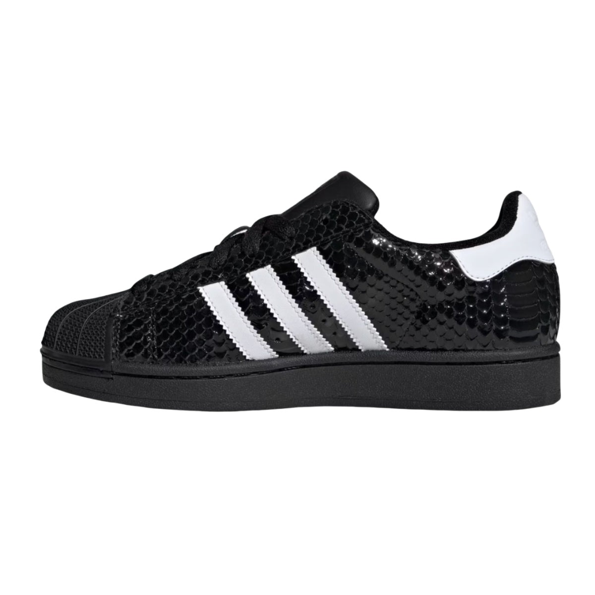 adidas Superstar II Patent Snakeskin Black White (W)