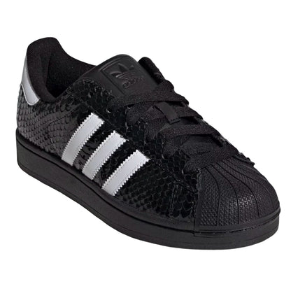 adidas Superstar II Patent Snakeskin Black White (W)
